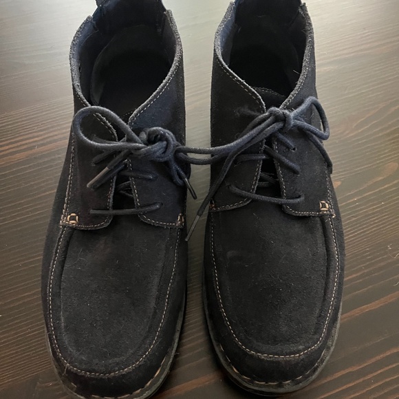 Clarks Mens Suede Leather Ankle Boots main image 5